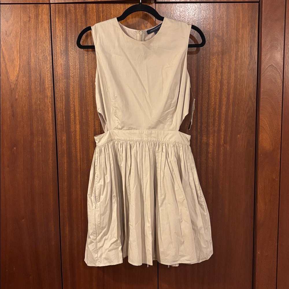 French Connection Cream Dress